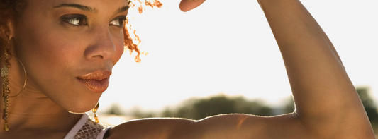 Healthy woman illustrating a healthy lifestyle for immunity